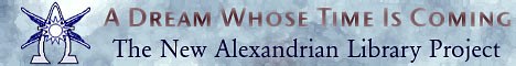 New Alexandrian Library Banner 1